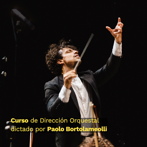 Curso de Dirección Orquestal dictado por Paolo Bortolameolli