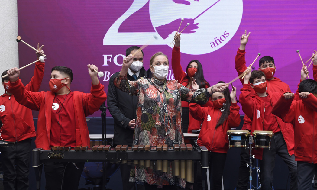 La FOJI celebra 20 años apoyando a más de 25 mil niños, niñas y jóvenes músicos de Chile y anuncia la primera orquesta pre infantil del país