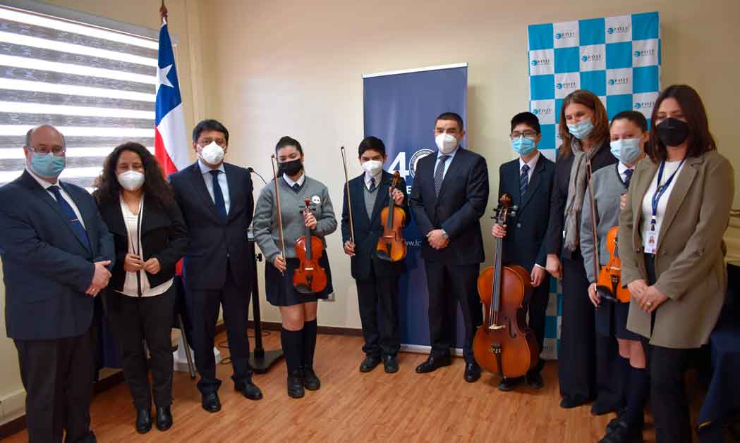 La Araucanía formó la primera orquesta musical de liceos Bicentenarios de Chile