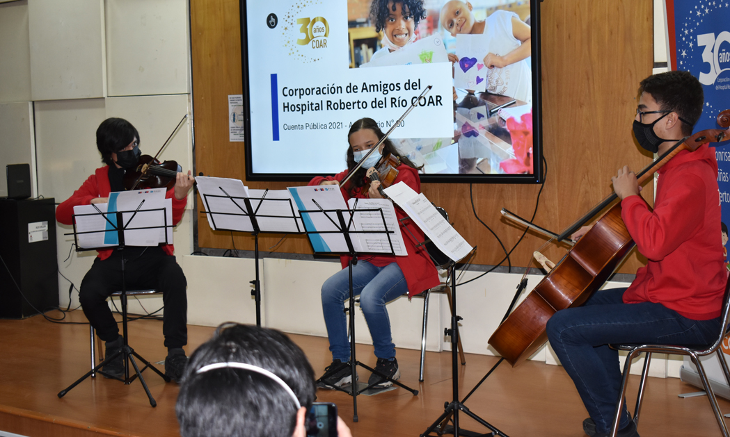 Los músicos solidarios de FOJI participaron en la celebración de los 30 años de COAR 